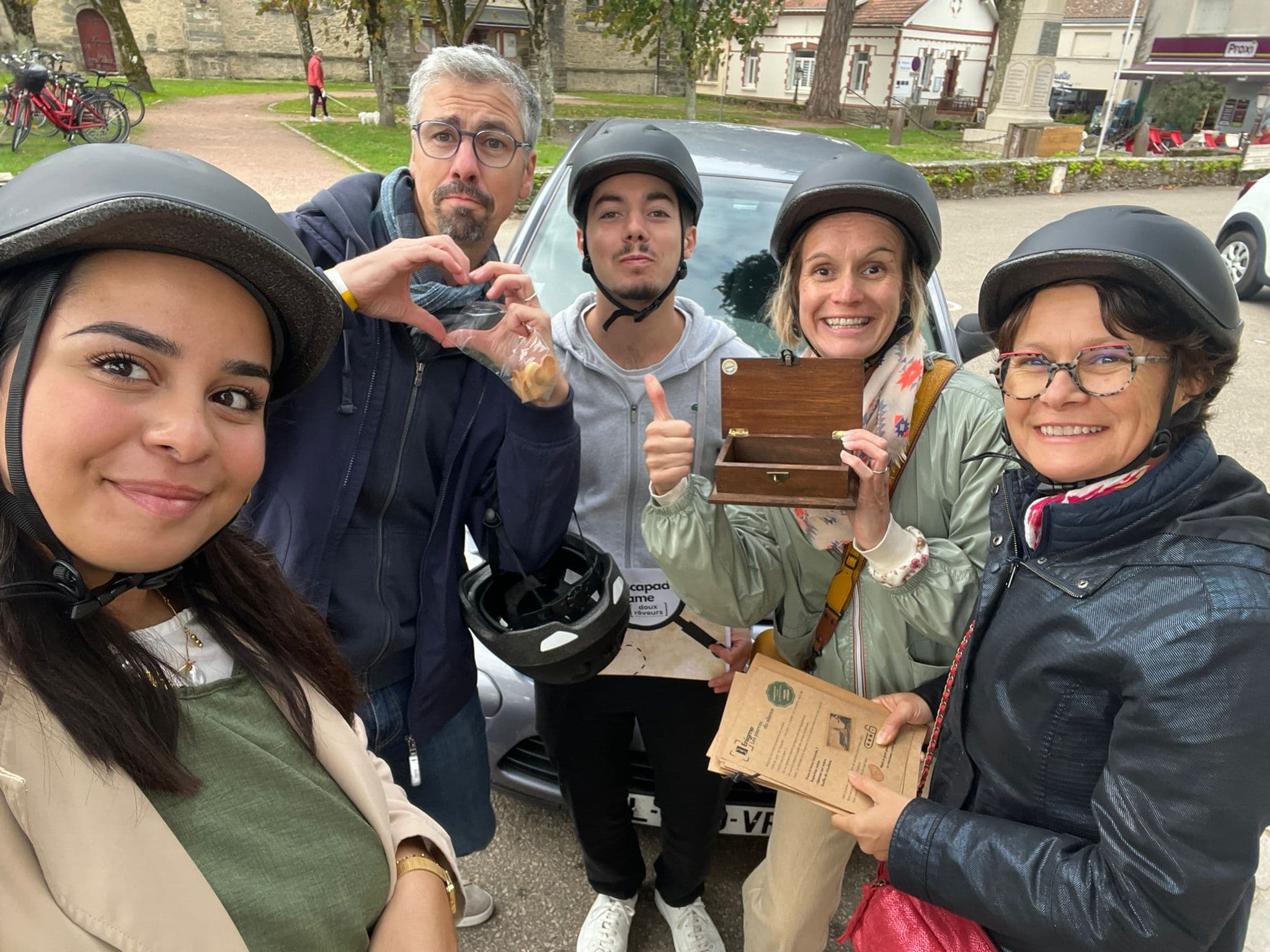 Activité de groupe en plein air